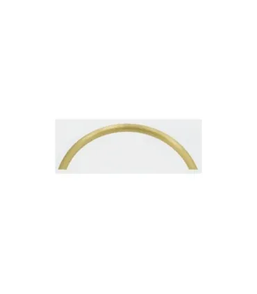 Art Deco tyč ryhovana ohnutá 30x1.0 mm