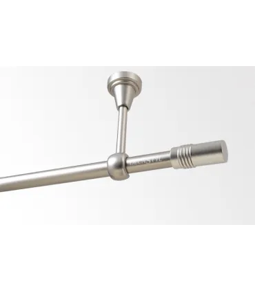 Satin nickel Ø 19 mm - Cylinder