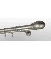 Kovová garniža Satin nickel Ø 19 mm - Beluno