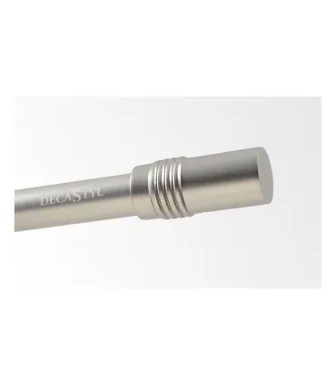 Koncovka Cylinder satin nickel Ø19 mm kus