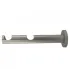 Držiak simple dvojity satin nickel Ø19 mm kus