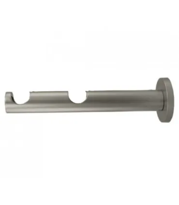 Držiak simple dvojity satin nickel Ø19 mm kus