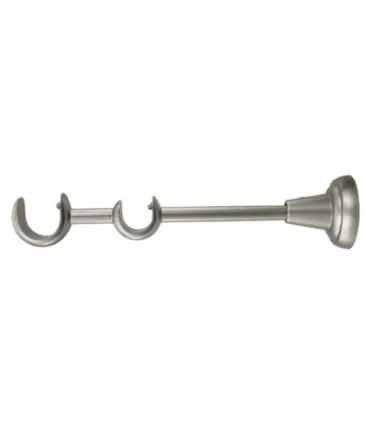 Držiak dvojity satin nickel Ø25/19 mm kus