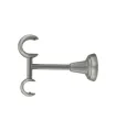 Držiak stropny dvojitý satin nickel oceľ  Ø25/19 mm kus