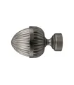 Koncovka Odeon satin nickel  Ø25 mm kus