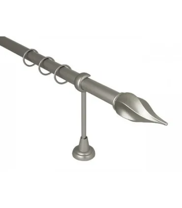 Satin nickel Ø 16 mm - Twisto