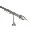Kovová garniža Satin nickel Ø 16 mm - Twisto