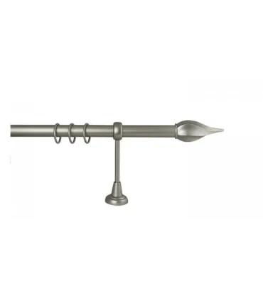 Satin nickel Ø 19 mm - Twisto
