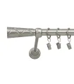 Kovová garniža Satin nickel  Ø 19 mm - Trapezium