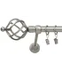 Satin nickel Ø 19 mm - Gula azur velka