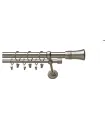 Satin nickel Ø 19 mm - Capri