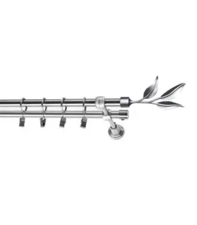 Satin nickel Ø 19 mm - List willow