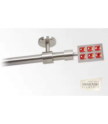 Nerezová oceľ Ø20 mm-Swarovski 835