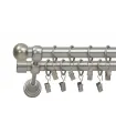 Satin nickel Ø 19 mm - Gula Bologna