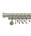 Satin nickel Ø 25/19 mm - Capri
