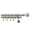 Satin nickel Ø 19 mm - Jupiter