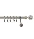 Satin nickel Ø 19 mm - Jupiter