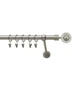 Satin nickel Ø 19 mm - Jupiter