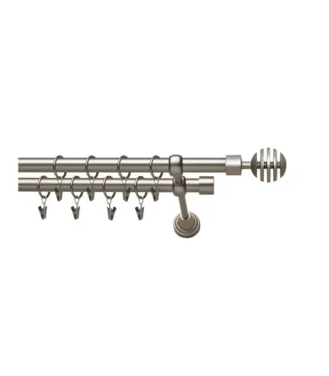 Satin nickel Ø 19 mm - Verona