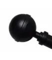 Koncovka Kalisto čierna Ø25 mm kus