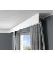 Garnižová stropná lišta MARDOM QL046 - vhodná pre LED podsvietenie
