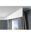 Garnižová stropná lišta MARDOM QL056 - vhodná pre LED podsvietenie