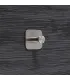 Jednoduchý samolepiaci vešiak Inox N020