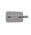 Dvojitý samolepiaci vešiak Inox N003