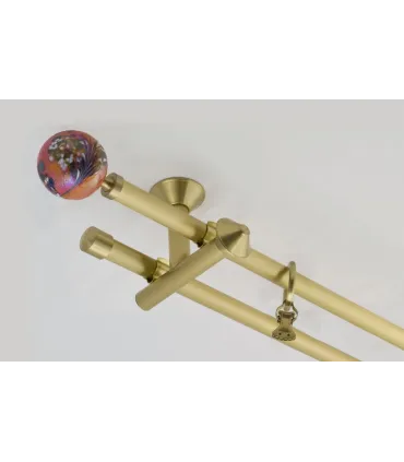 Garniža Zegar Art Deco komplet dvojitý Ø20/20mm