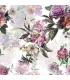 Záves s krúžkami 140cmx250 cm farba Flores 02