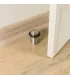 Zarážka dverí 25/40 mm z brúsenéj nehrdzavejúcej ocele