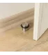 Zarážka dverí 27/46 mm z brúsenéj nehrdzavejúcej ocele