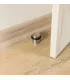 Zarážka dverí 30/30 mm z brúsenéj nehrdzavejúcej ocele