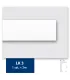 Garnižová stropná lišta Prestige 3 - vhodná pre LED podsvietenie 200x6,5cm