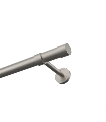 Kovová garniža na strop EXCLUSIVE Satin nickel Ø 28 mm - Pullo