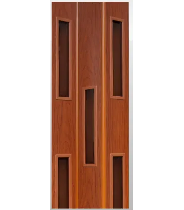 Zhrňovacie dvere presklené Vivaldi Calvados