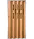 Zhrňovacie dvere presklené Vivaldi Dub