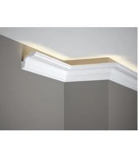 Dekoratívna lišta na strop MD106 200 x 5.7 x 5.7 cm Mardom - vhodná pre LED podsvietenie