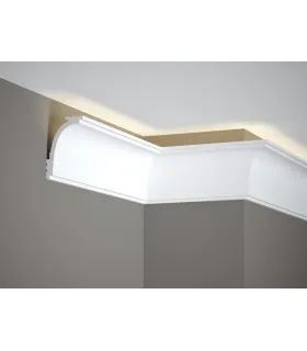 Dekoratívna lišta na strop MD111 200 x 9.2 x 6.2 cm Mardom - vhodná pre LED podsvietenie