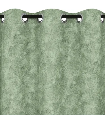 Záves s krúžkami farba Modern Emerald