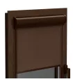 Roleta Termo (termoizolačna) v hlinikovej hnedej kazete Elite plus séria Bronz