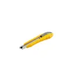 Nôž s odlamovacou čepeľou MASTERTOOL čepeľou 18 mm , kovové vodidlá, tlačidlová svorka, 3 čepele 17-0101