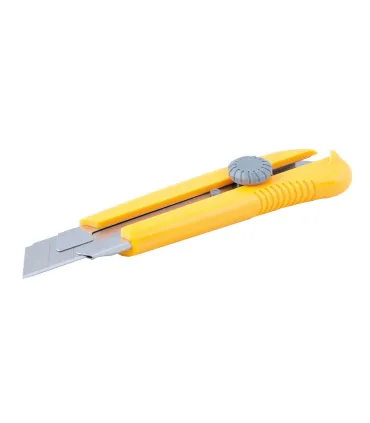 Nôž s odlamovacou čepeľou MASTERTOOL 25 mm, kovové vodidlá, skrutkovacia svorka, magnet 17-0325