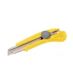Nôž s odlamovacou čepeľou MASTERTOOL 18 mm, kovové vodidlá, skrutkovacia svorka 17-0328