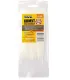 Sťahovacia páska na káble, nylon MASTERTOOL 2,5*120 mm, 100 ks balenie biely 20-1803