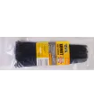 Páska sťahovacia MASTERTOOL na káble, nylon 2,5*200 mm, čierna 100 ks balenie 20-1846
