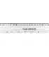 Uholník stolársky hliníkový MASTERTOOL 350 mm, libely 0,5 mm/m 0,03° 30-4350