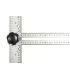 Uholník krížový na sadrokartón MASTERTOOL nastaviteľný, hliníkový 1270*560 mm, 30-3512
