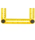 Pravítko viacúčelové skladacie MASTERTOOL 250*120 mm 30-3525