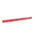 Vodováha stavebná hliníková MASTERTOOL PROFI 80 cm 2 libely 0,5 mm/m 0,03° výklenok pre montáž na potrubia 37-0803